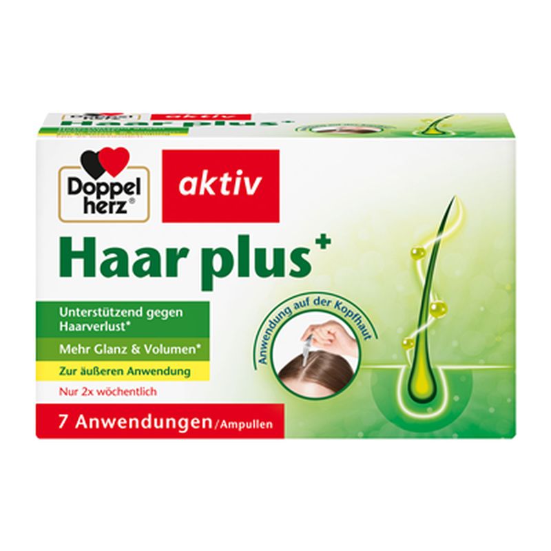 DOPPELHERZ Haar plus Ampullen