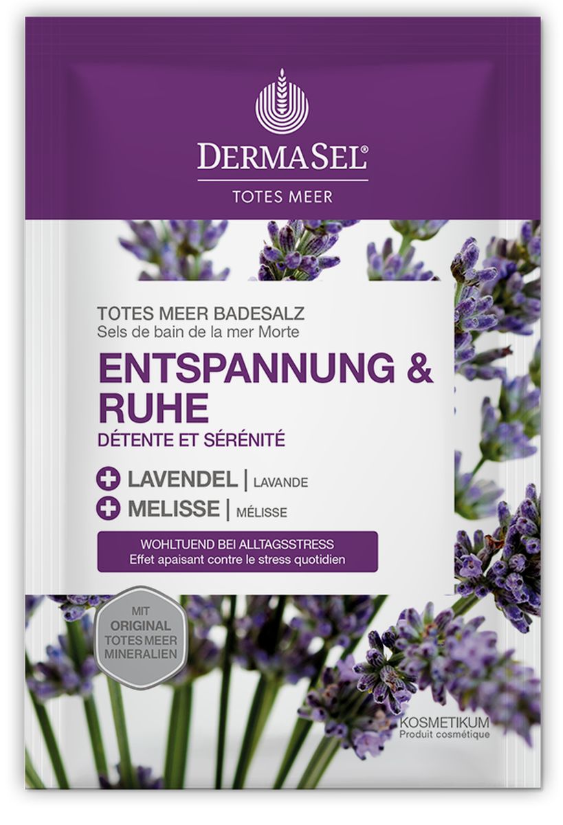 DERMASEL Totes Meer Badesalz Entspannung & Ruhe
