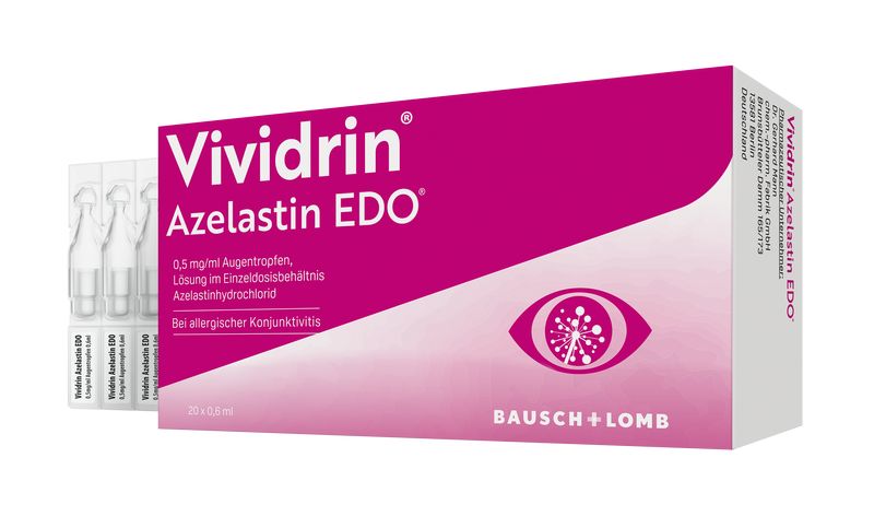 VIVIDRIN Azelastin EDO 0,5 mg/ml Augentr.Lsg.i.EDP