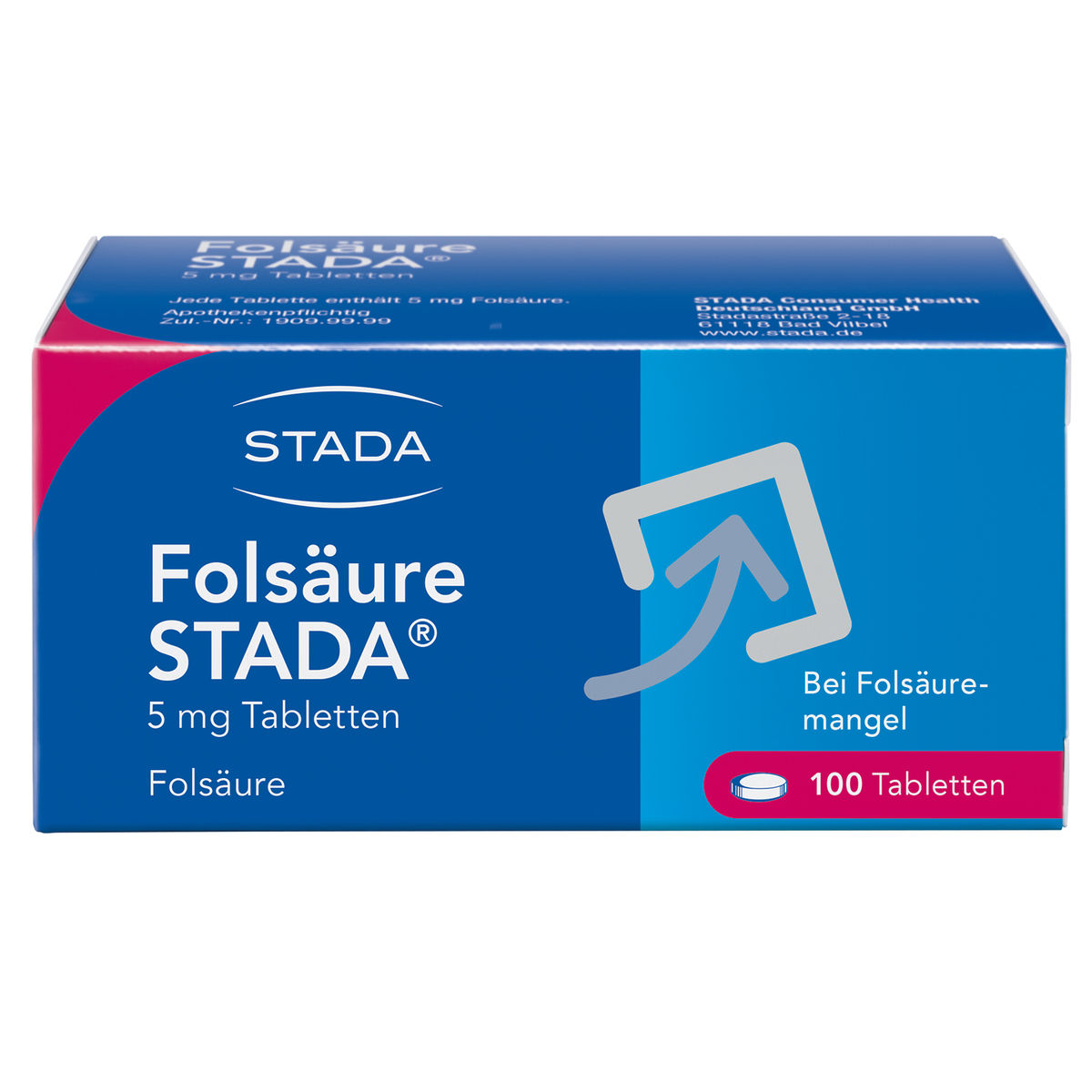 FOLS�URE STADA 5 mg Tabletten