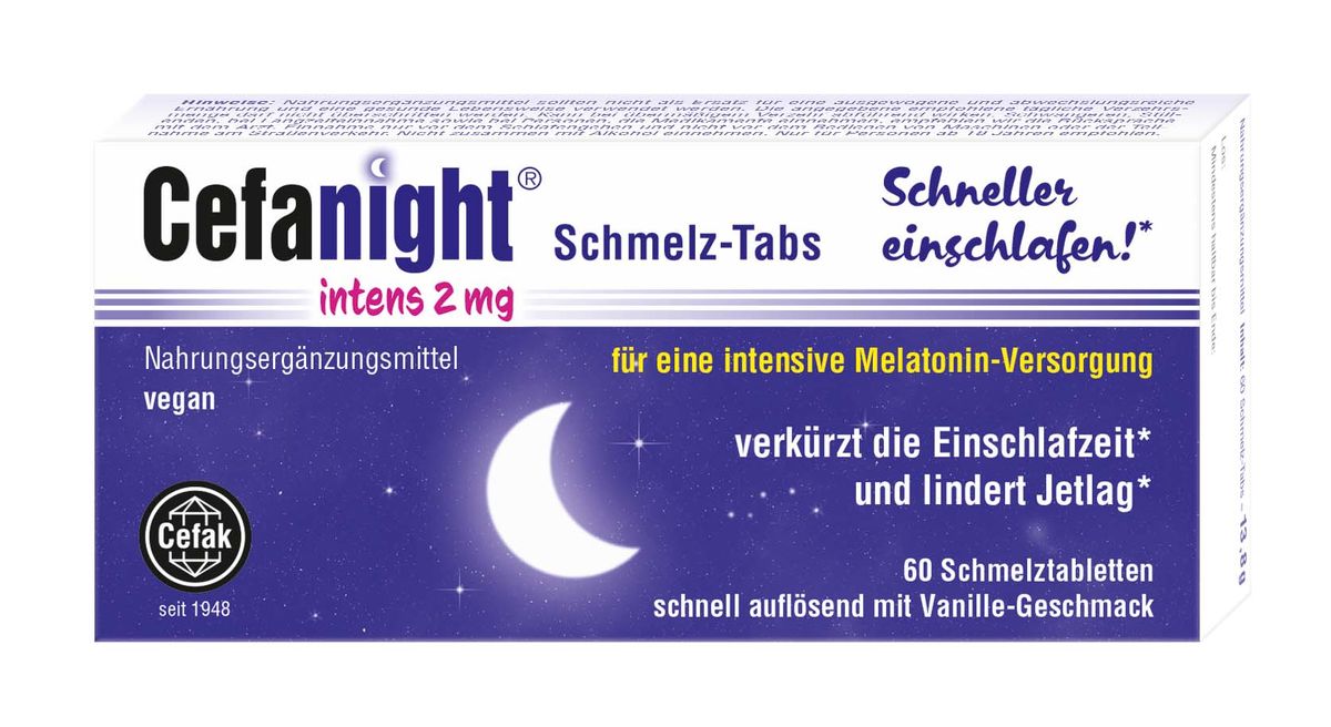 CEFANIGHT intens 2 mg Schmelz-Tabs