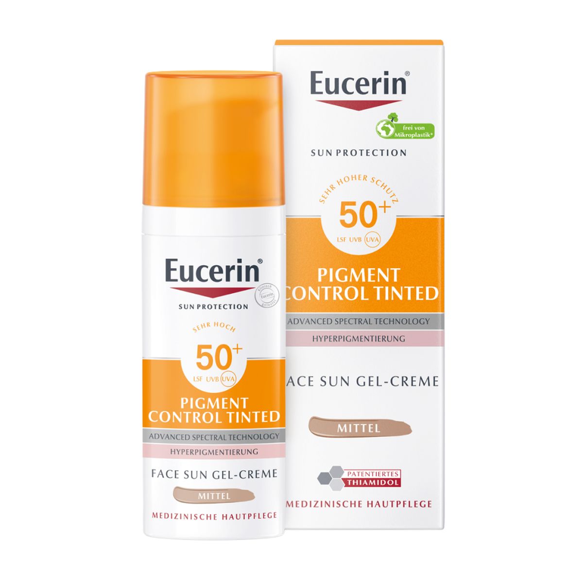 EUCERIN Sun Fluid Pigment Control mittel LSF 50+