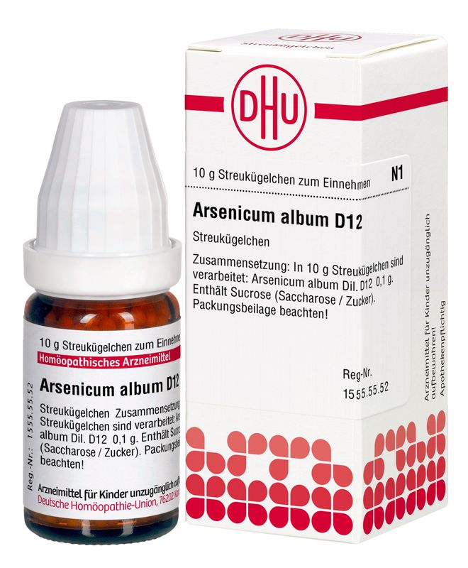 ARSENICUM ALBUM D 12 Globuli