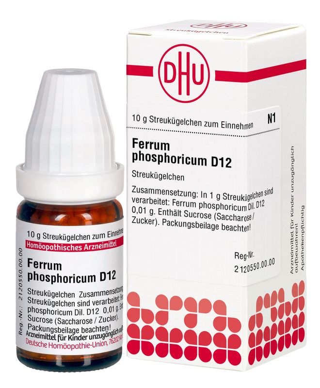 FERRUM PHOSPHORICUM D 12 Globuli