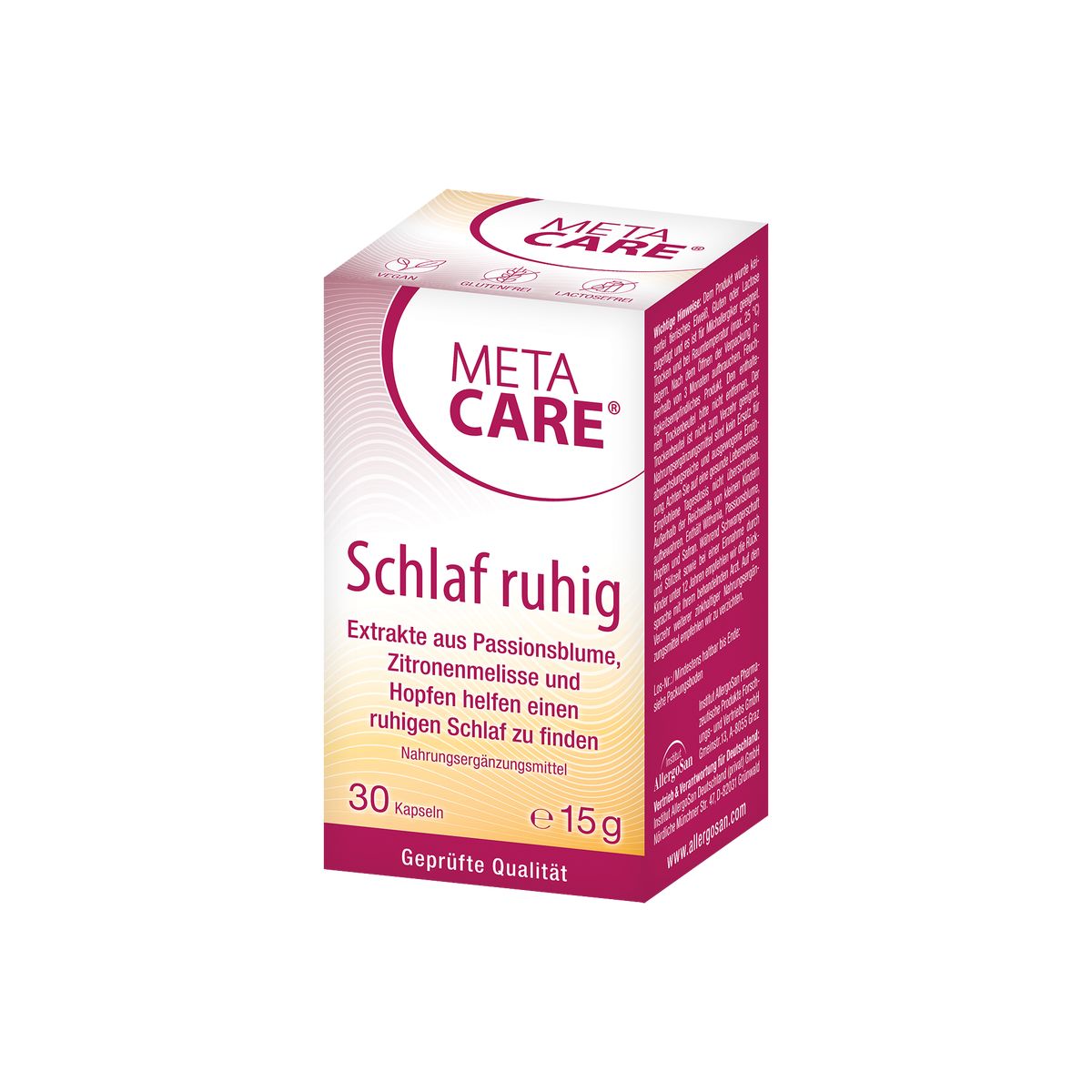 META-CARE Schlaf ruhig Kapseln