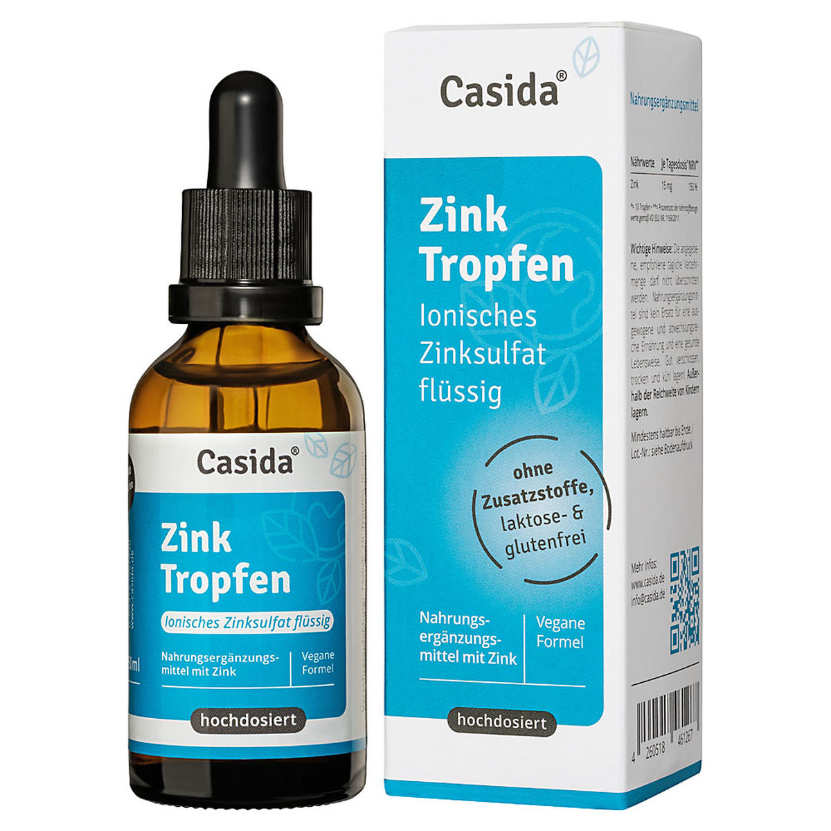 ZINK TROPFEN ionisches Zinksulfat fl�ssig