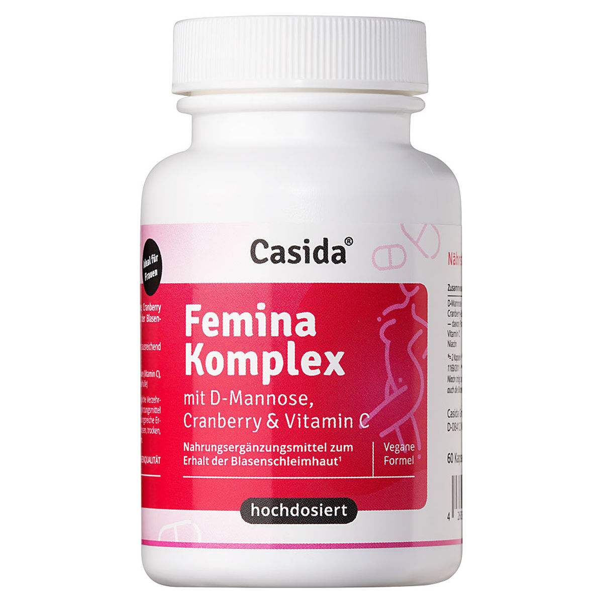 FEMINA Komplex mit D Mannose+Cranberry Kapseln