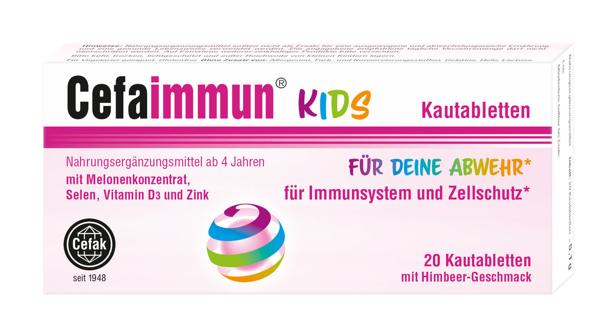 CEFAIMMUN KIDS Kautabletten