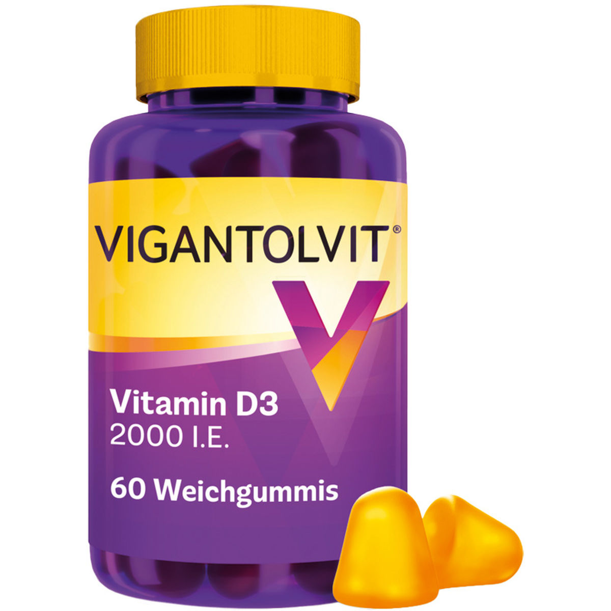 VIGANTOLVIT 2000 I.E. Vitamin D3 Weichgummis