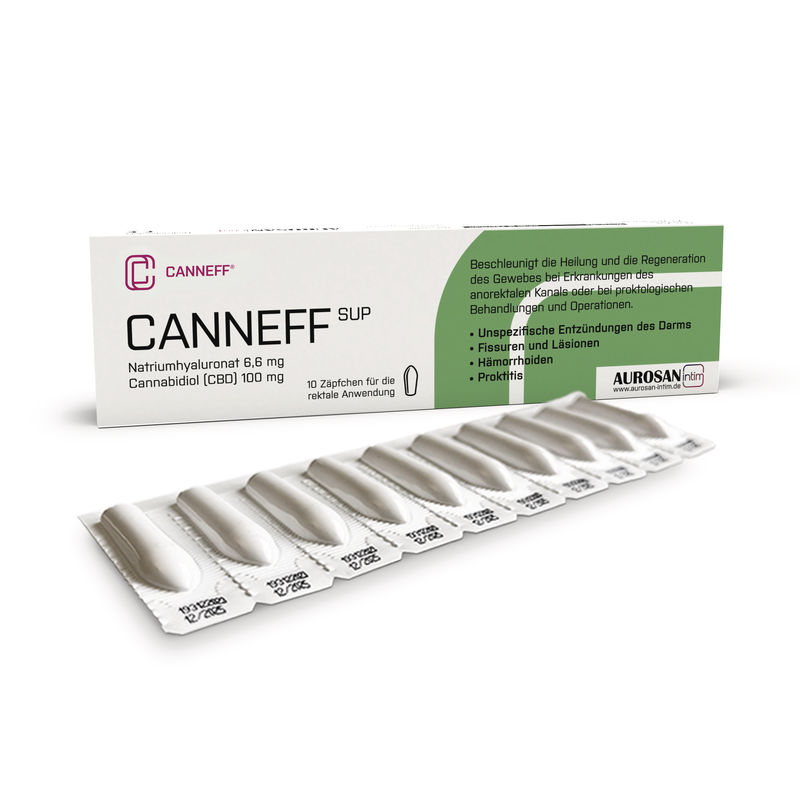 CANNEFF SUP torpedof�rmige Z�pfchen rektal