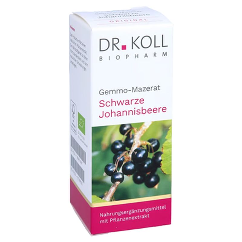 GEMMO-MAZERAT schw.Johannisbeere Dr.Koll Ribes Tro