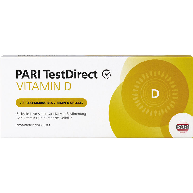 PARI TestDirect VITAMIN D Selbsttest Blut