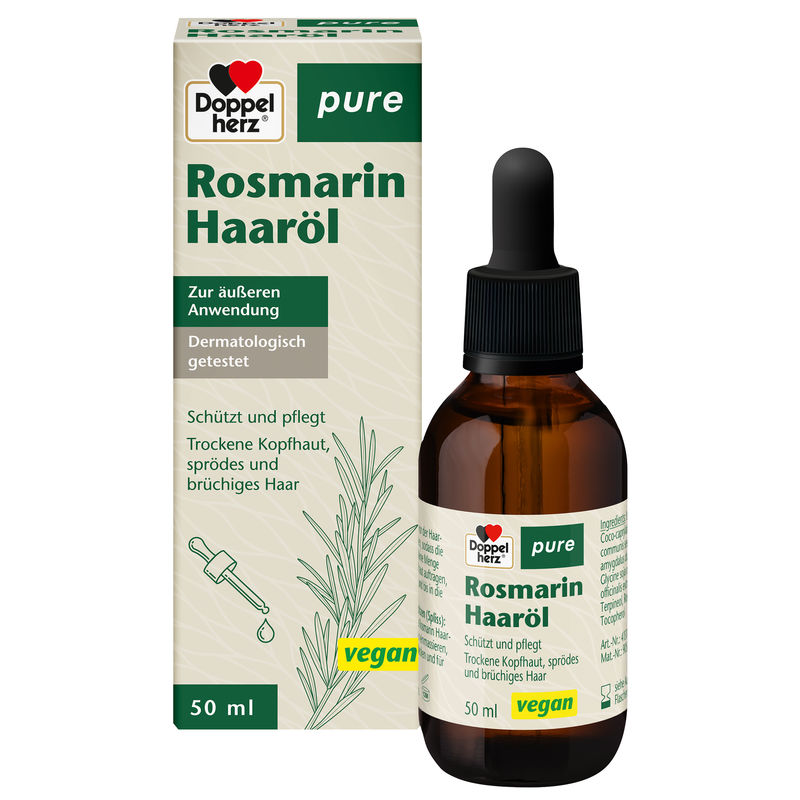 DOPPELHERZ Rosmarin Haar�l pure