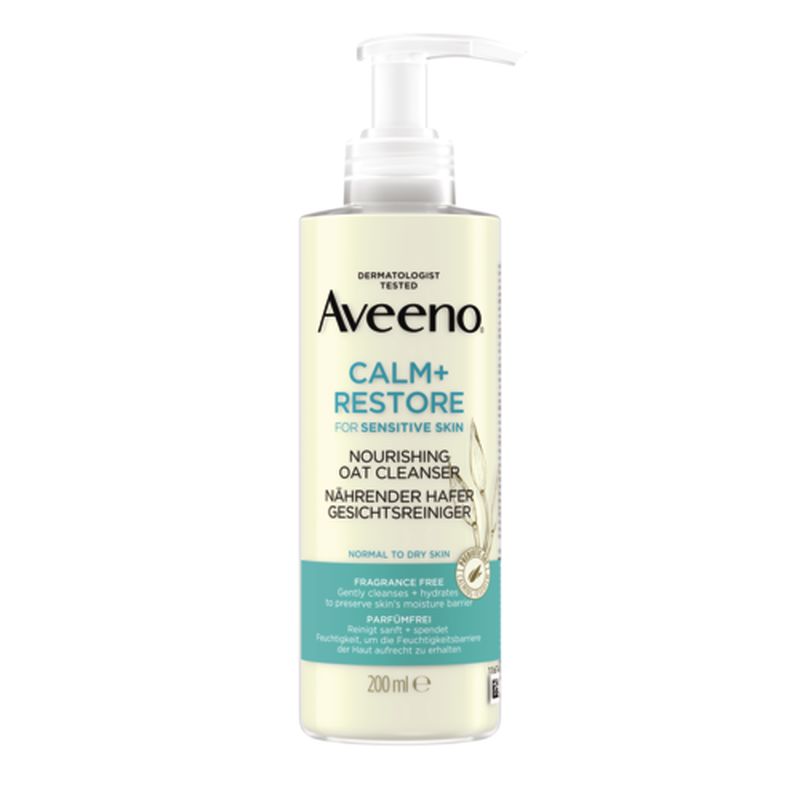 AVEENO Calm+ Restore n�hrender Hafer Gesichtsrein.