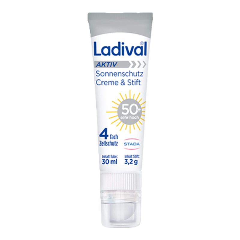 LADIVAL Aktiv Sonnenschutz Creme & Stift LSF 50+