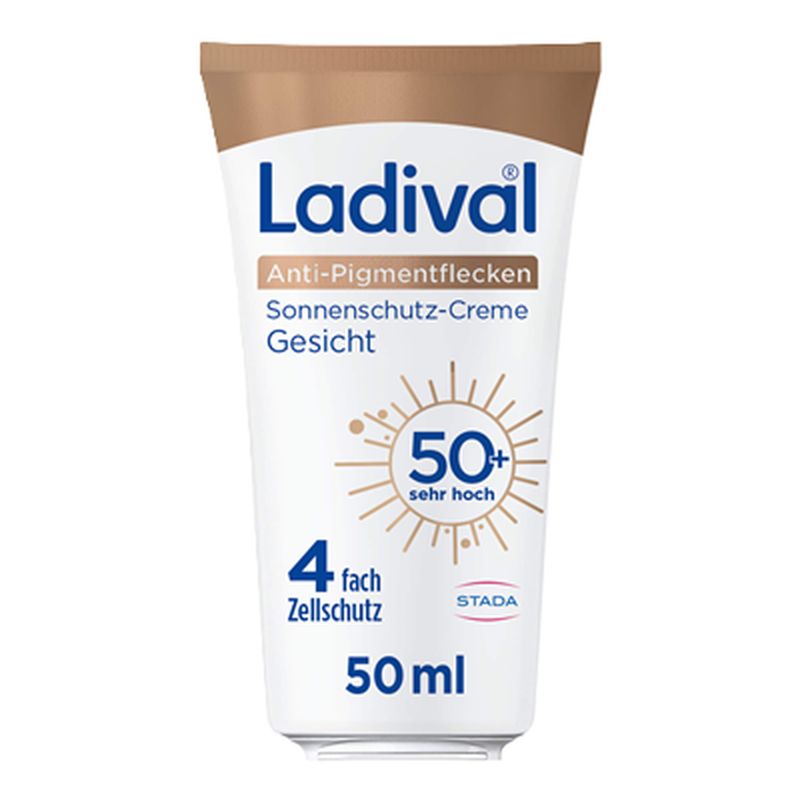 LADIVAL Anti-Pigmentflecken Creme Gesicht LSF 50+