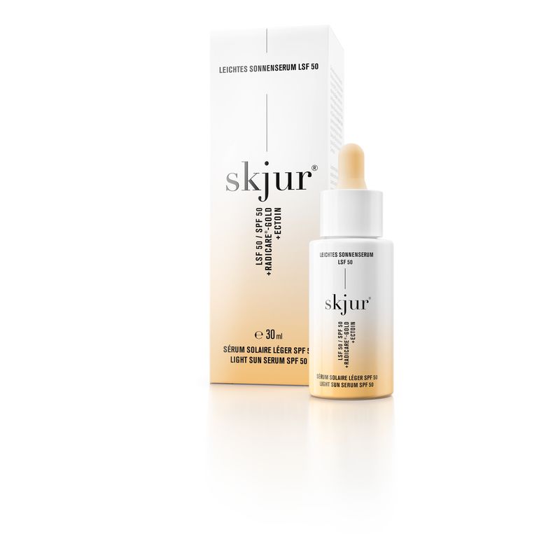 SKJUR leichtes Sonnenserum LSF 50