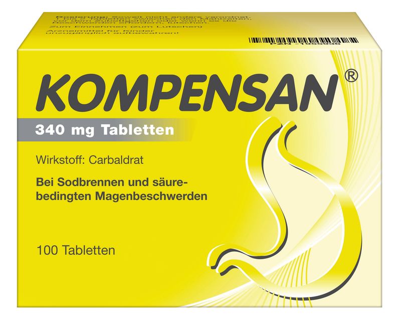 KOMPENSAN Tabletten 340 mg