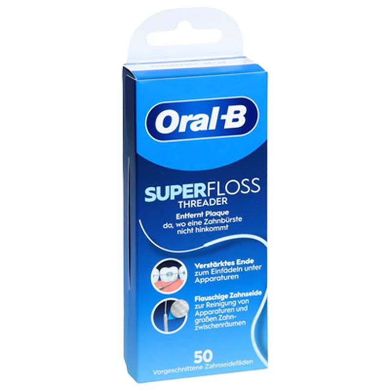 ORAL-B Zahnseide SuperFloss Threader