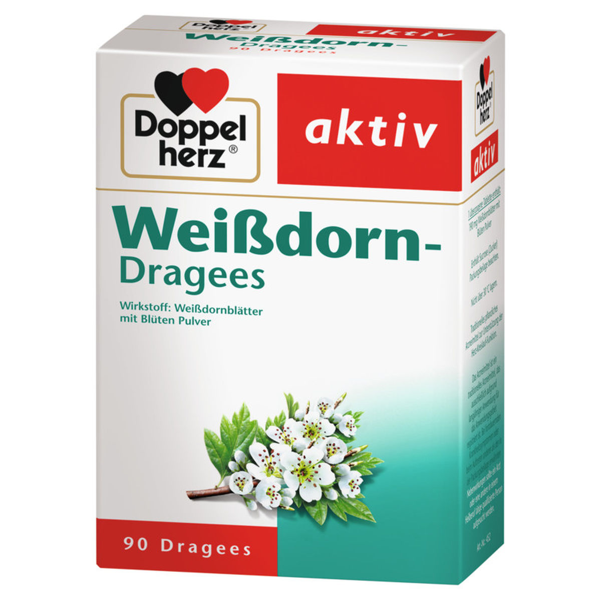 DOPPELHERZ Wei�dorn Dragees