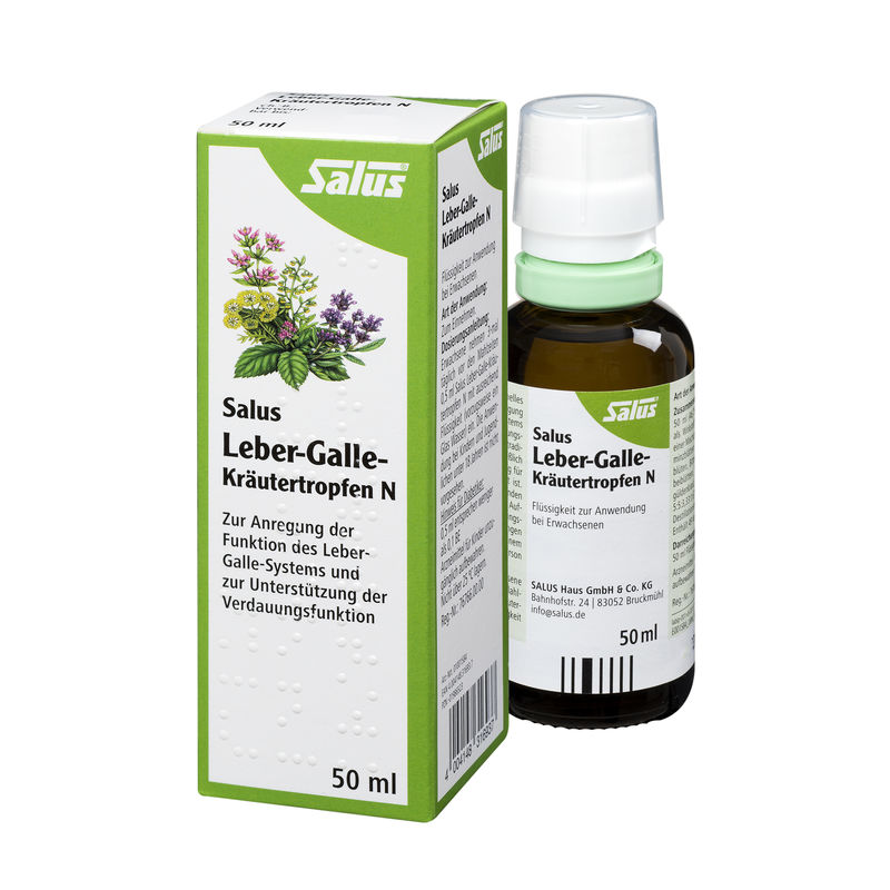LEBER GALLE Kr�utertropfen N Salus