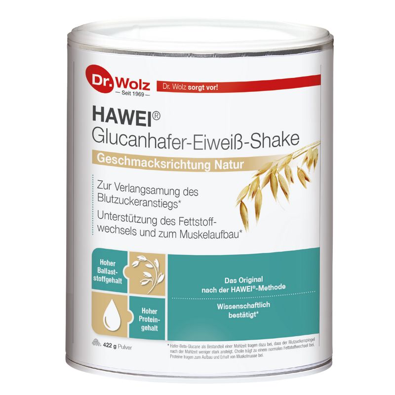 HAWEI Glucanhafer-Eiwei�-Shake natur Pulver