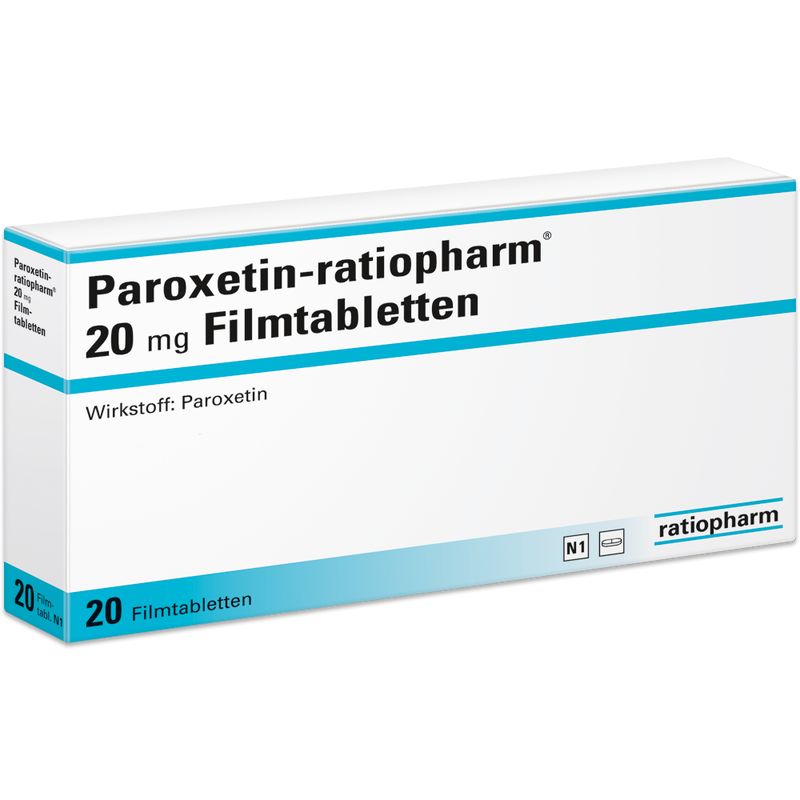 PAROXETIN-ratiopharm 20 mg Filmtabletten