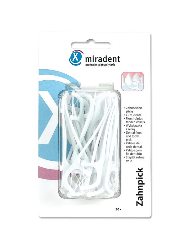 MIRADENT Zahnpick Zahnseidensticks