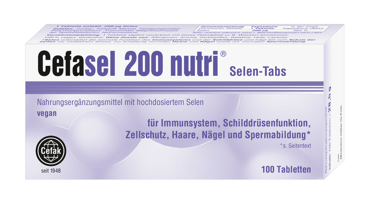 CEFASEL 200 nutri Selen-Tabs