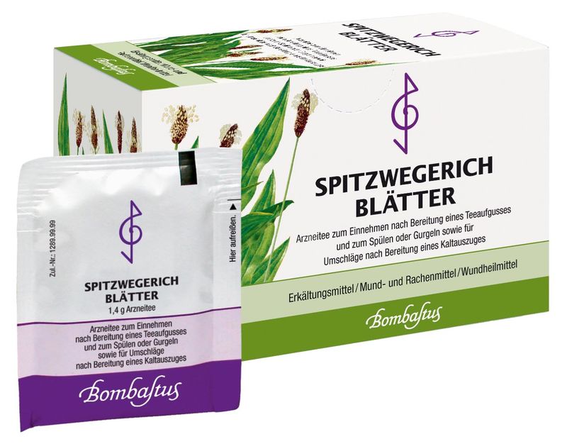 SPITZWEGERICHBL�TTER Filterbeutel