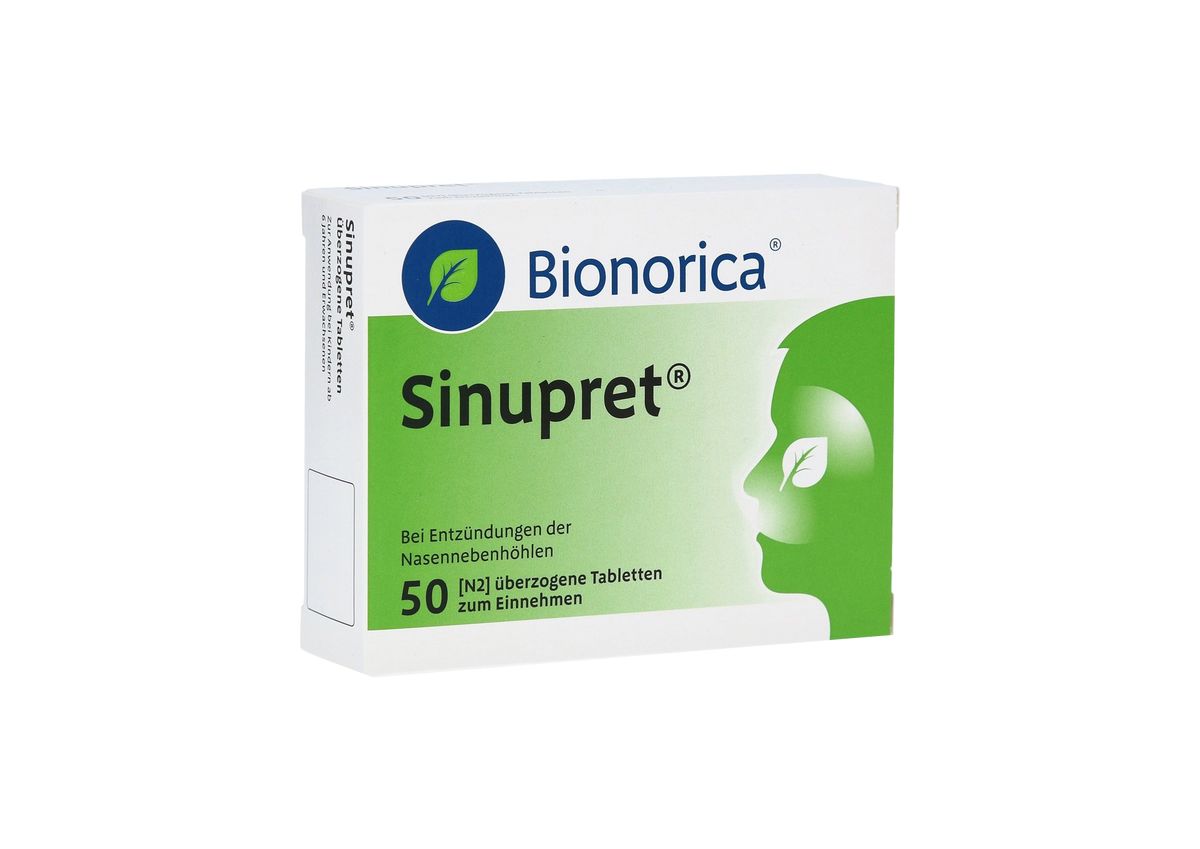 SINUPRET �berzogene Tabletten