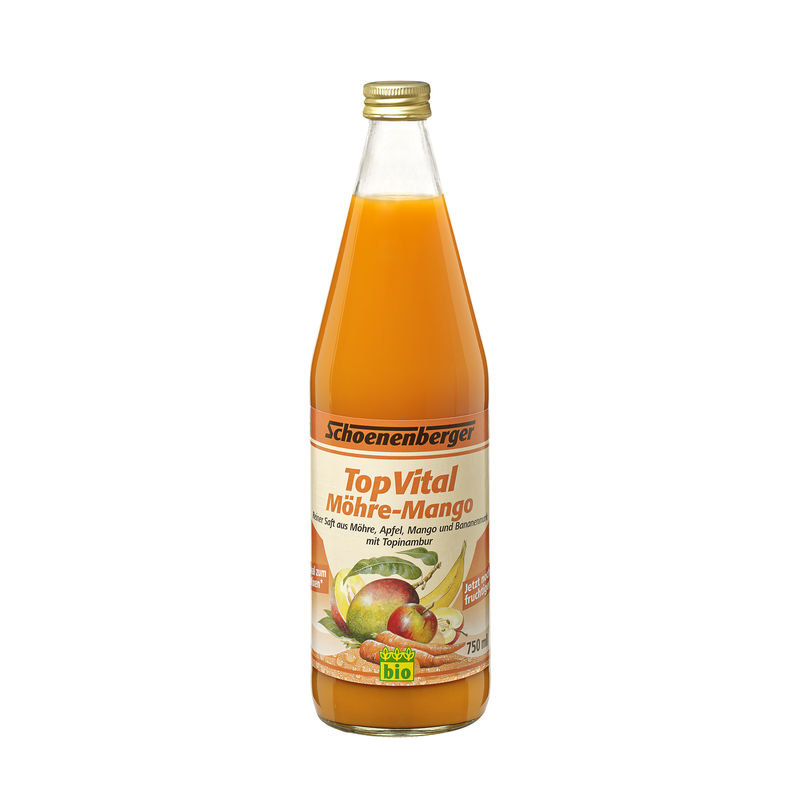 TOPVITAL Kurdrink M�hre-Mango Bio Schoenenberger