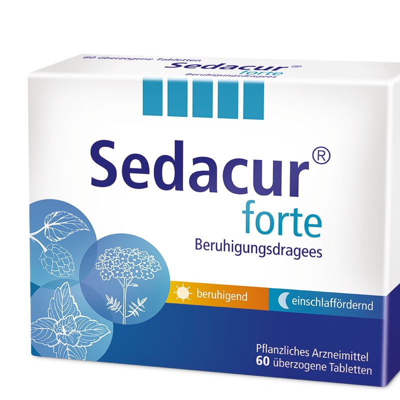 SEDACUR forte Beruhigungsdragees