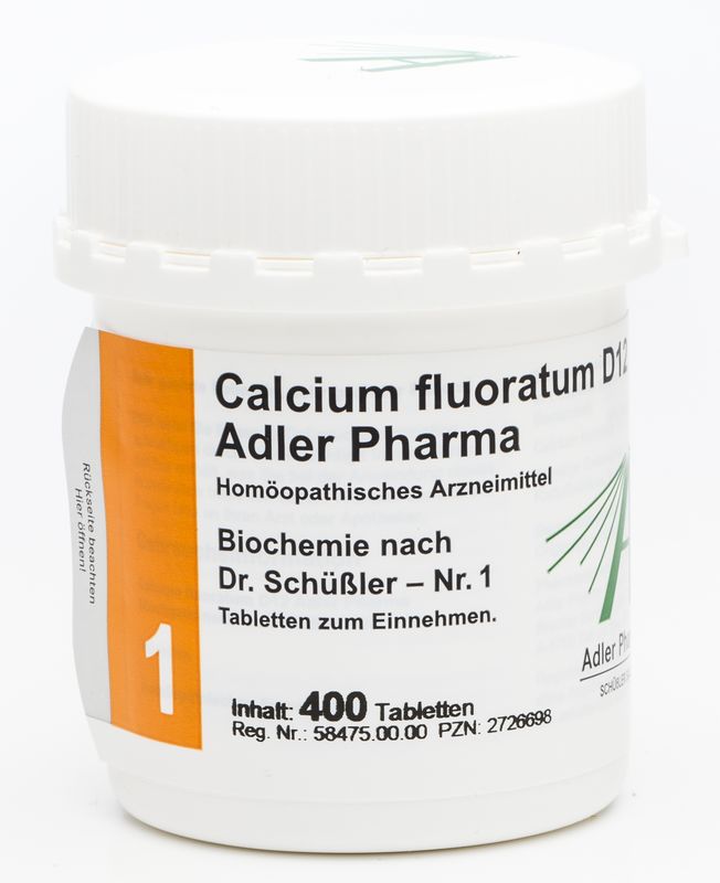BIOCHEMIE Adler 1 Calcium fluoratum D 12 Tabletten