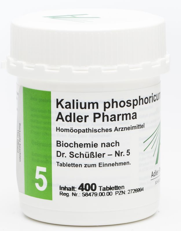 BIOCHEMIE Adler 5 Kalium phosphoricum D 6 Tabl.
