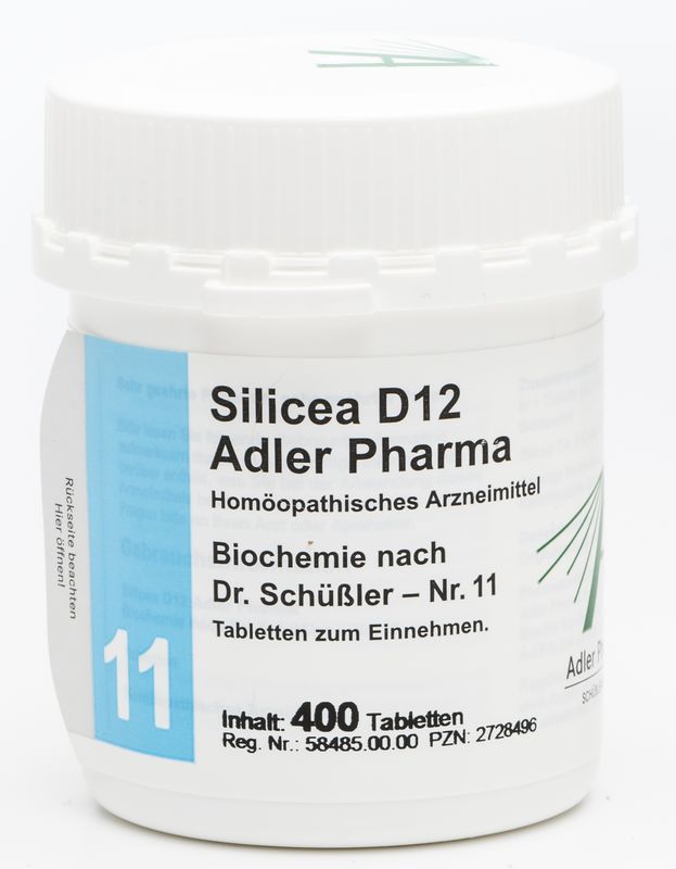 BIOCHEMIE Adler 11 Silicea D 12 Tabletten