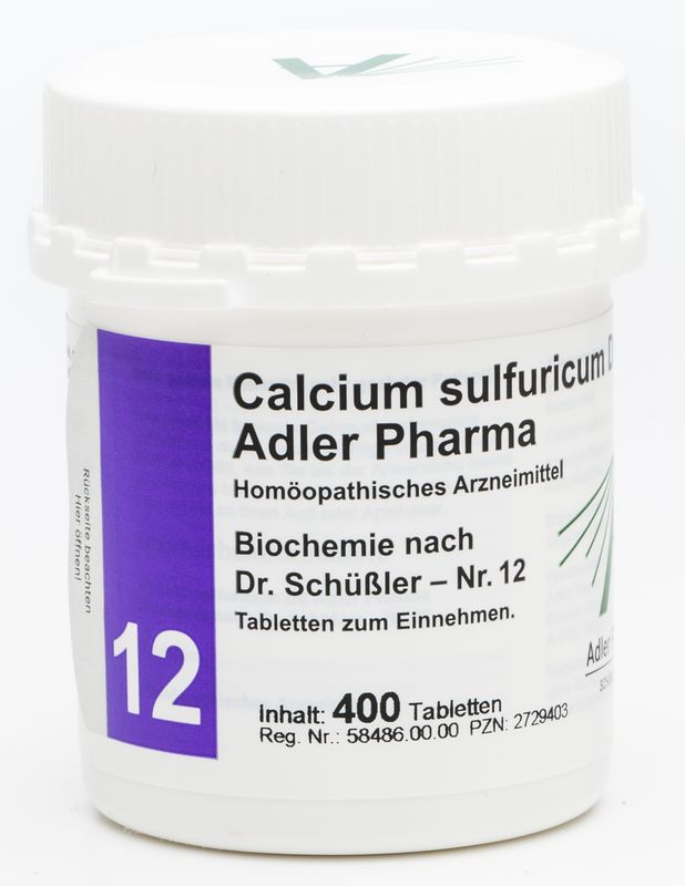 BIOCHEMIE Adler 12 Calcium sulfuricum D 6 Tabl.