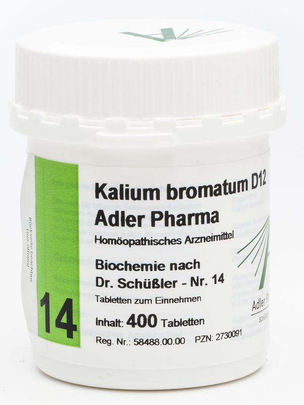 BIOCHEMIE Adler 14 Kalium bromatum D 12 Tabletten