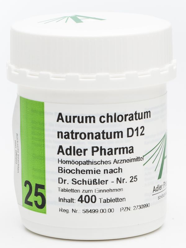 BIOCHEMIE Adler 25 Aurum chloratum natr.D 12 Tabl.