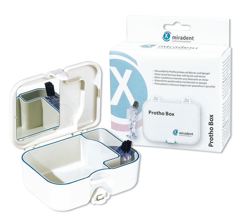 MIRADENT Prothesen-Aufbewahrungsbox Protho Box