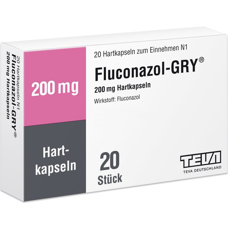 FLUCONAZOL GRY 200 mg Hartkapseln