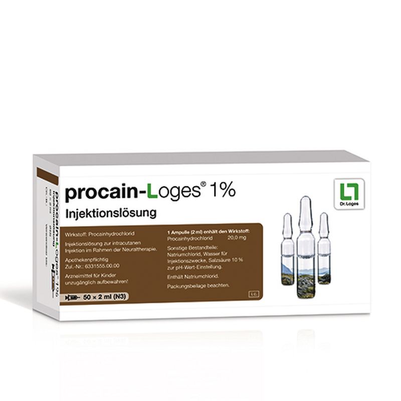 PROCAIN-Loges 1% Injektionsl�sung Ampullen