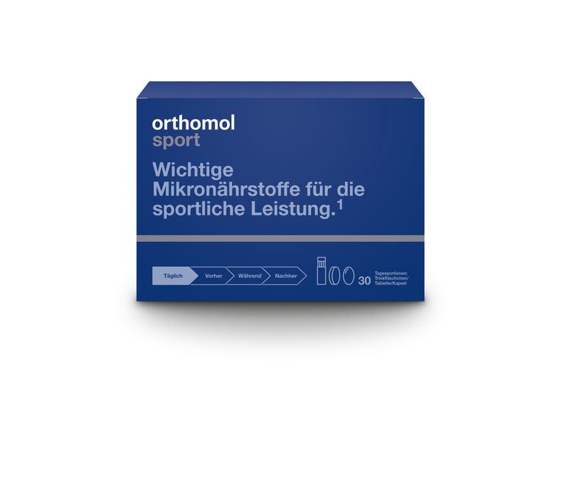 ORTHOMOL Sport Trinkfl�schchen/Tabl./Kaps.Kombip.