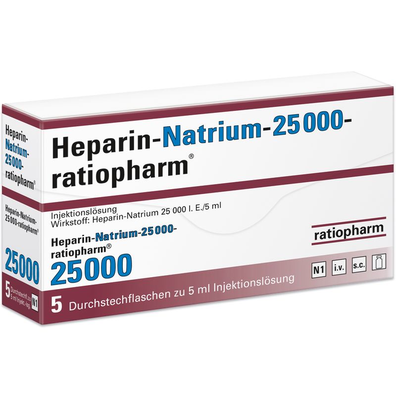 HEPARIN-NATRIUM-25.000-ratiopharm Inj.-L.Dsfl.