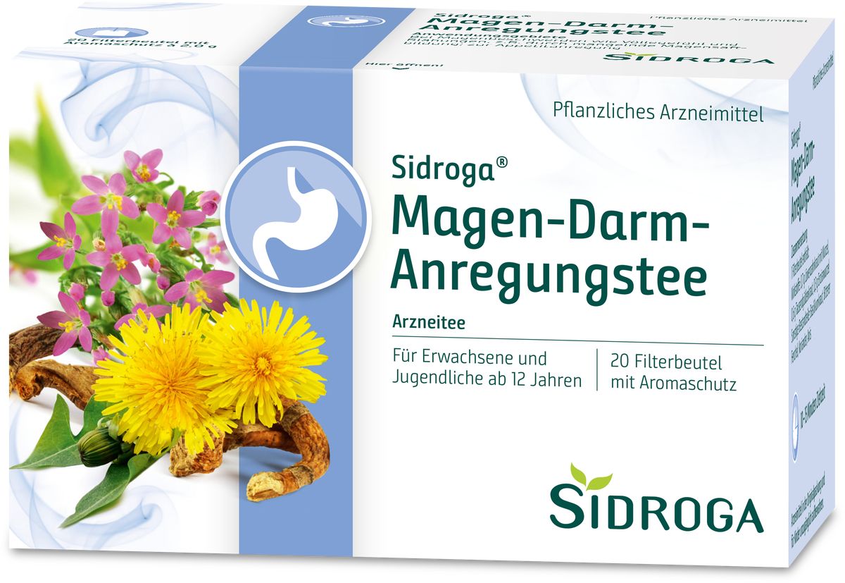 SIDROGA Magen-Darm-Anregungstee Filterbeutel