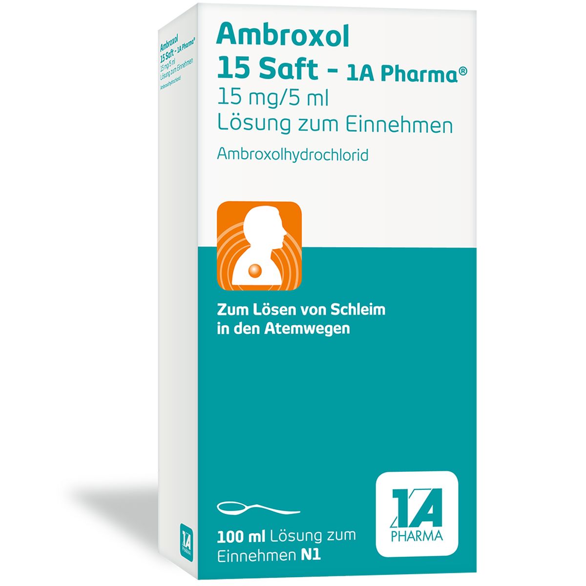 AMBROXOL 15 Saft-1A Pharma