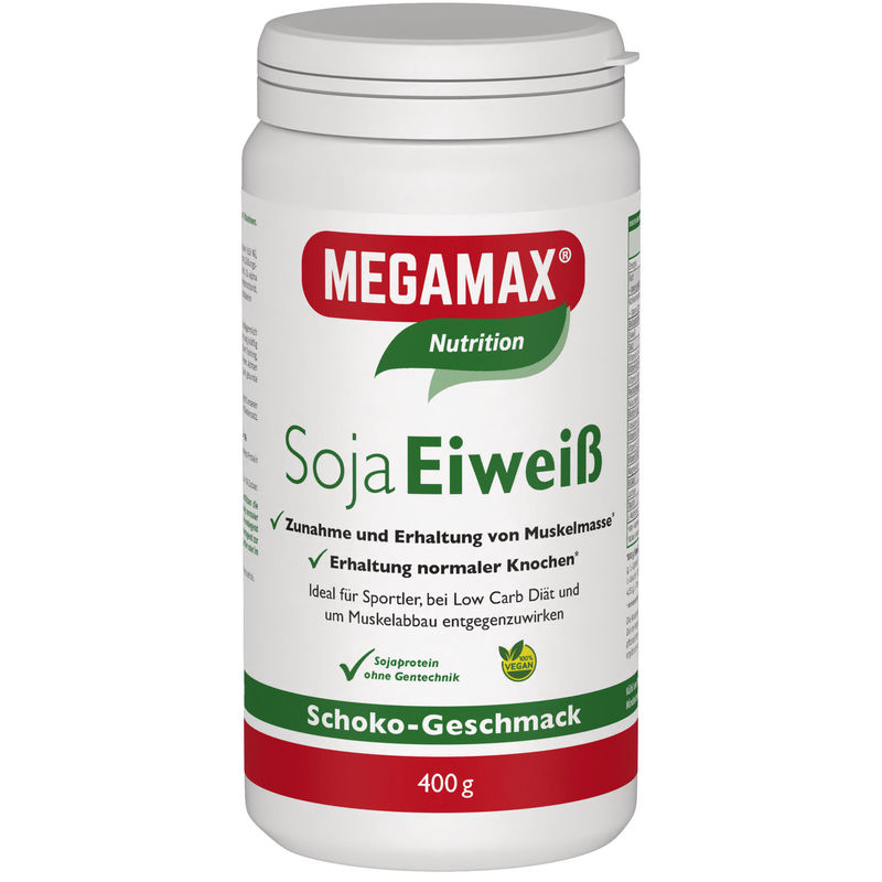 MEGAMAX Soja Eiwei� Schoko Pulver