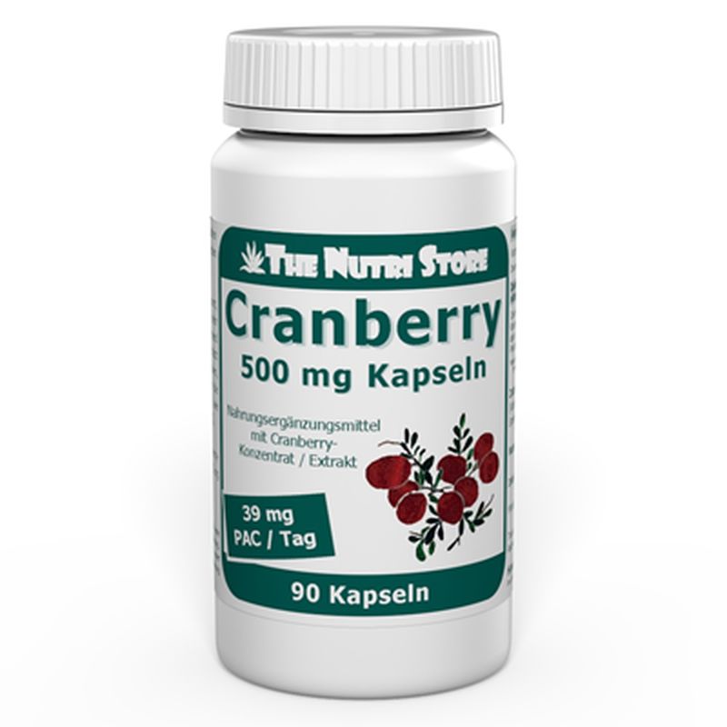 CRANBERRY 500 mg Kapseln