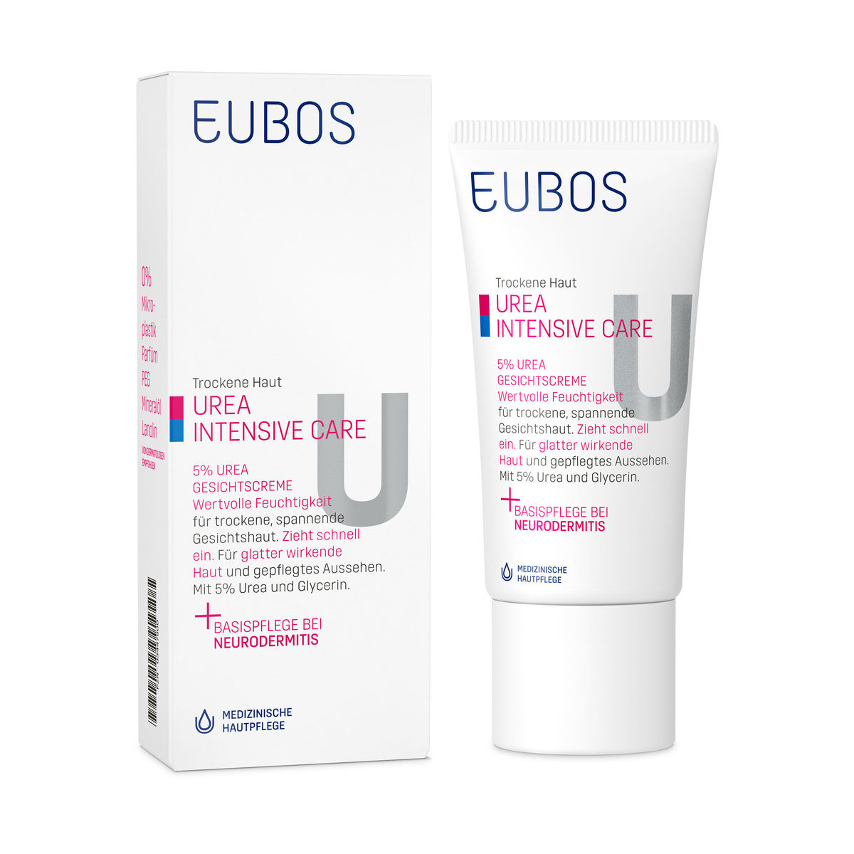 EUBOS TROCKENE Haut Urea 5% Gesichtscreme