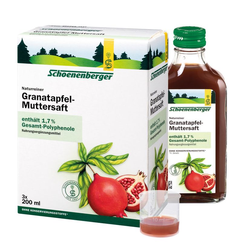 GRANATAPFEL MUTTERSAFT Schoenenberger Heilpfl.S.